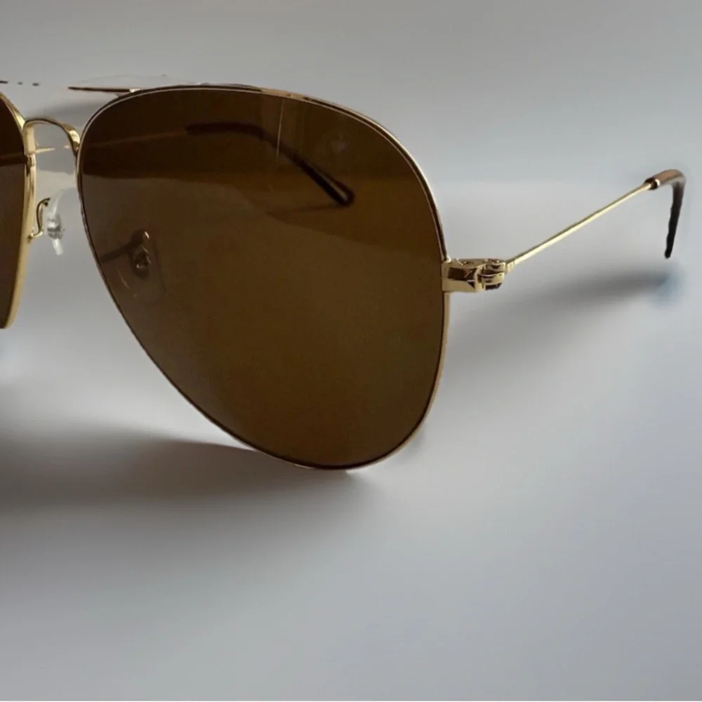 Ray-Ban Aviator Sunglasses RB3026 Large 62-14mm 001/33 Gold Made In Italy Unisex